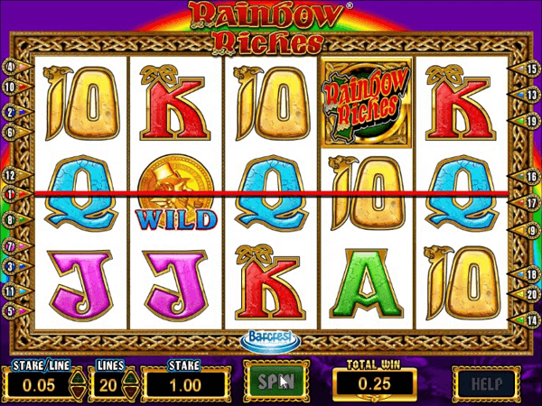 sky vegas free play rainbow riches