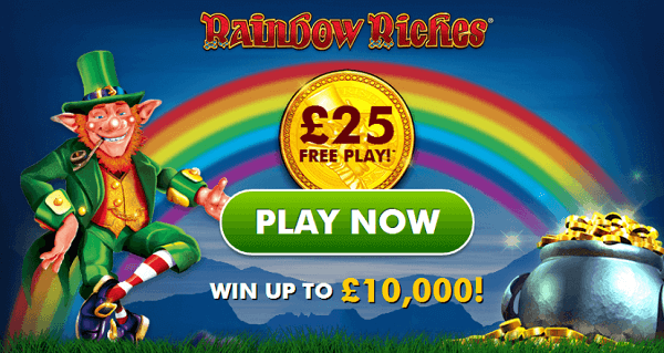 Rainbow riches free bonus no deposit