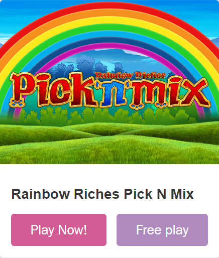 Paddy Power Rainbow Riches Free Play