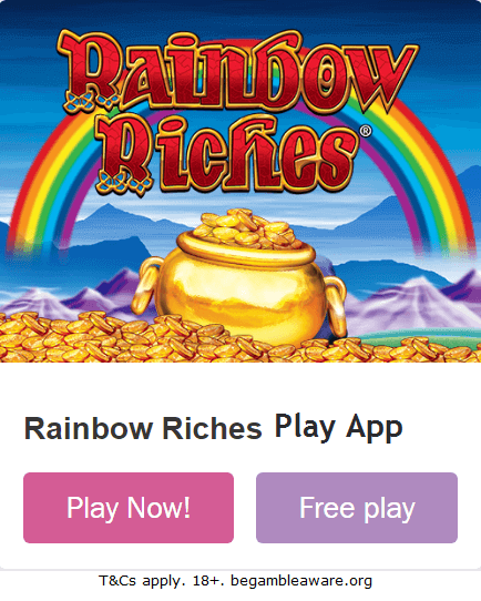 William hill rainbow riches